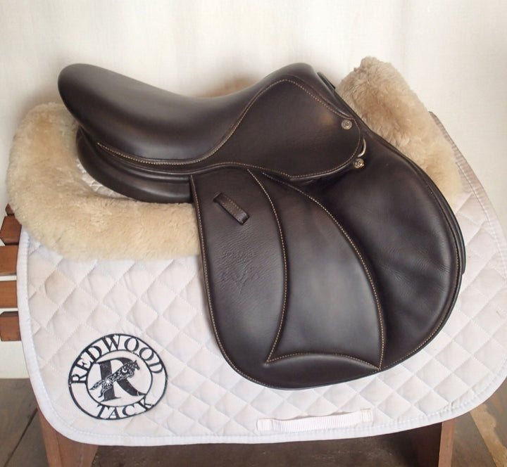15" Voltaire Welli Saddle - Full Buffalo - 2019 - 0A Flaps - 4.75" dot to dot - FIN Panels (966)
