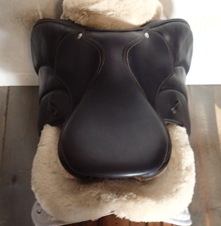 15" Voltaire Welli Saddle - Full Buffalo - 2019 - 0A Flaps - 4.75" dot to dot - FIN Panels (966)