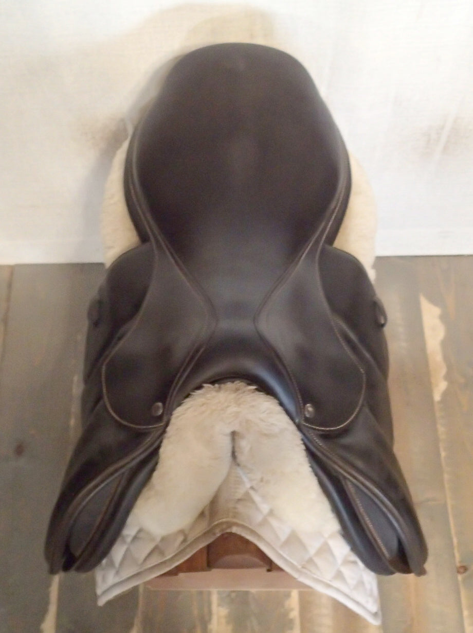 18" Voltaire Palm Beach Saddle - Full Buffalo - 2024 - 3AA Flaps - 4.75" dot to dot - Pro Panels (968)