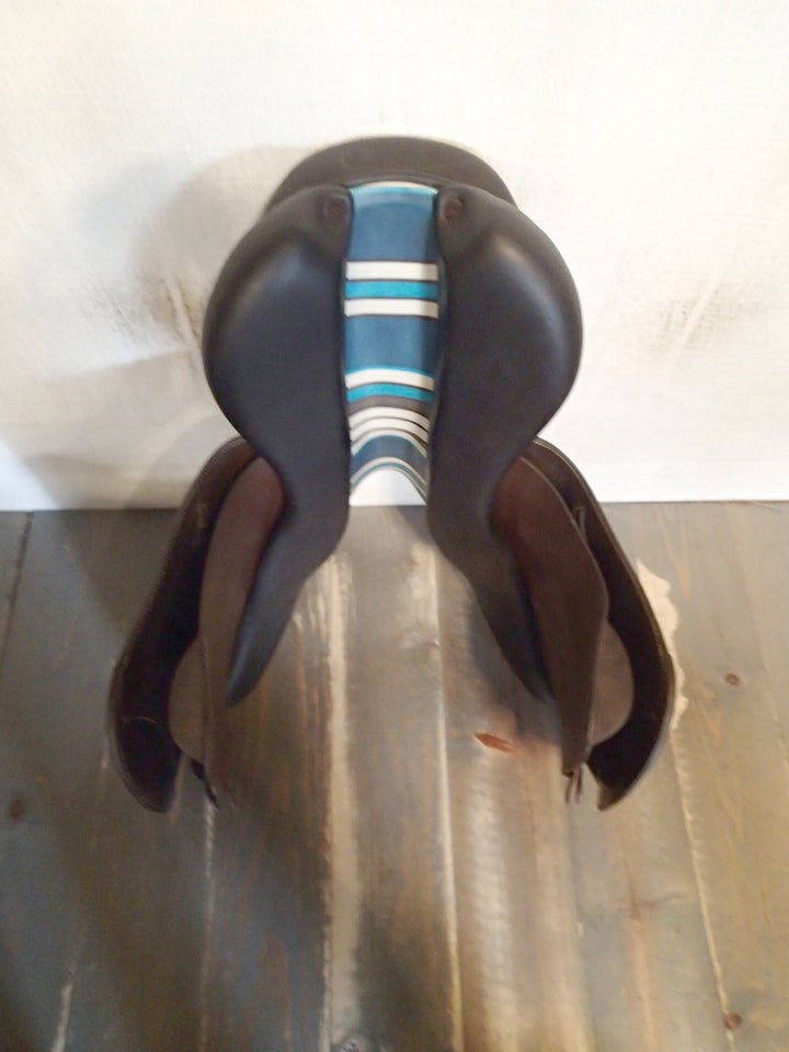 18" Voltaire Palm Beach Saddle - Full Buffalo - 2024 - 3AA Flaps - 4.75" dot to dot - Pro Panels (968)