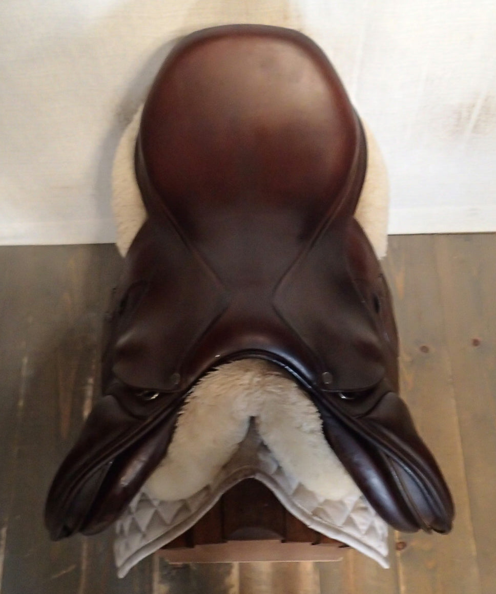 17.5" Antares Classique Saddle - 2016 - 3AB Flaps - 5" dot to dot