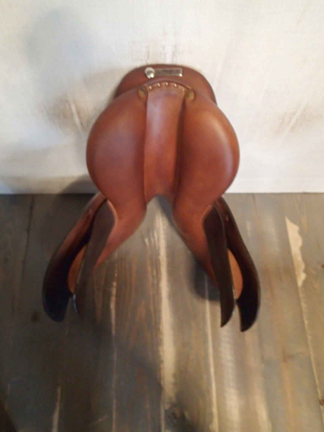 17" Butet Premium Saddle - Full Calfskin - 2018 - L Seat - 1 Flaps - 4.25" dot to dot (972)