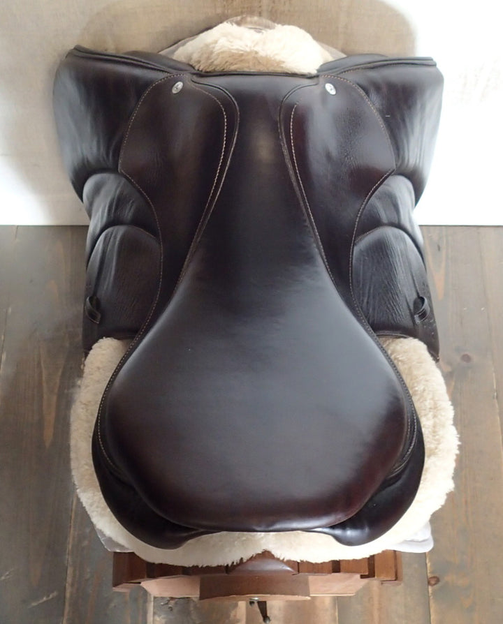18" Voltaire Palm Beach Saddle - Full Buffalo - 2020 - 2AAR Flaps - 4.75" dot to dot - Pro Panels (973)