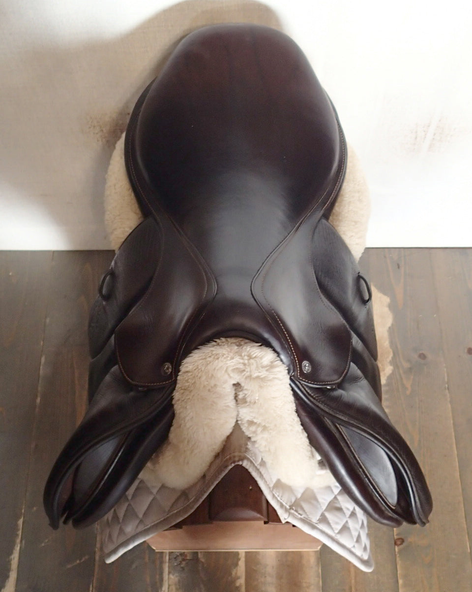 18" Voltaire Palm Beach Saddle - Full Buffalo - 2020 - 2AAR Flaps - 4.75" dot to dot - Pro Panels (973)