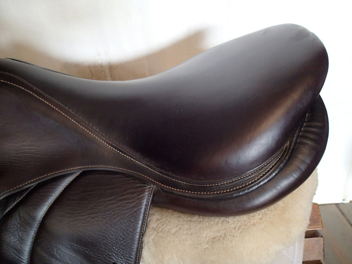 18" Voltaire Palm Beach Saddle - Full Buffalo - 2020 - 2AAR Flaps - 4.75" dot to dot - Pro Panels (973)