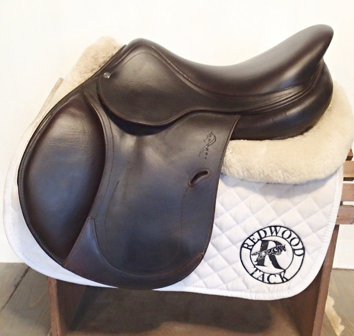 17" Antares Connexion Saddle - Full Buffalo - 2019 - 2N Flaps - 5" dot to dot (976)