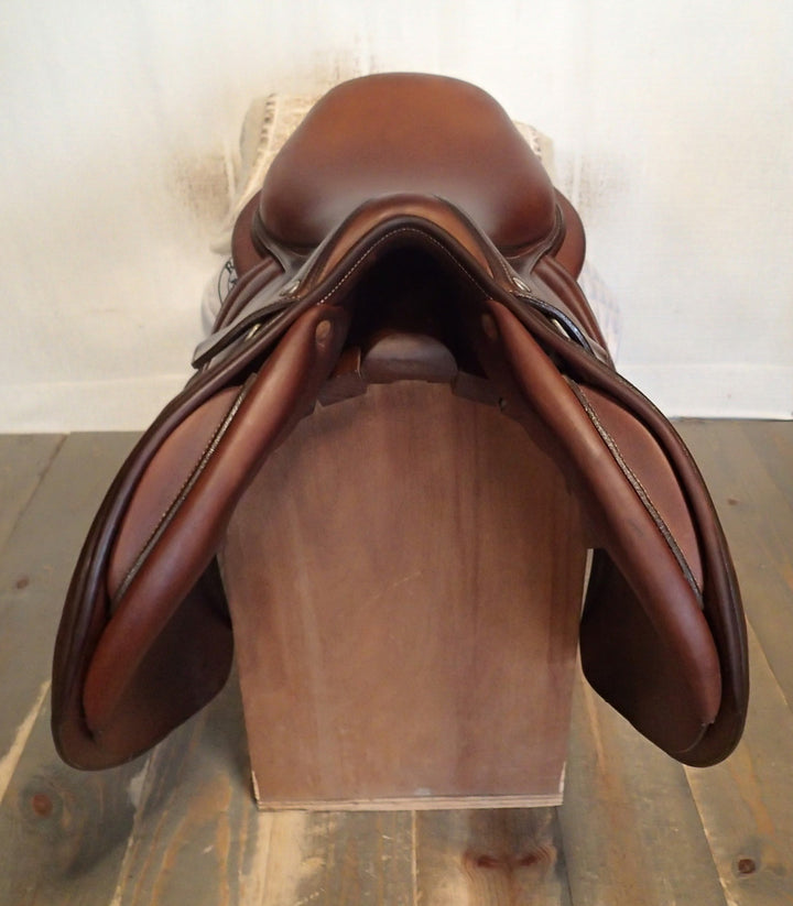 17" Butet Premium Saddle - Full Calfskin - 2017 - L Seat - 2.5 Flaps - 4.25" dot to dot (980)