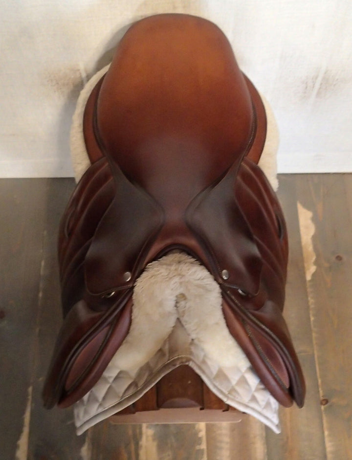 17" Butet Premium Saddle - Full Calfskin - 2017 - L Seat - 2.5 Flaps - 4.25" dot to dot (980)