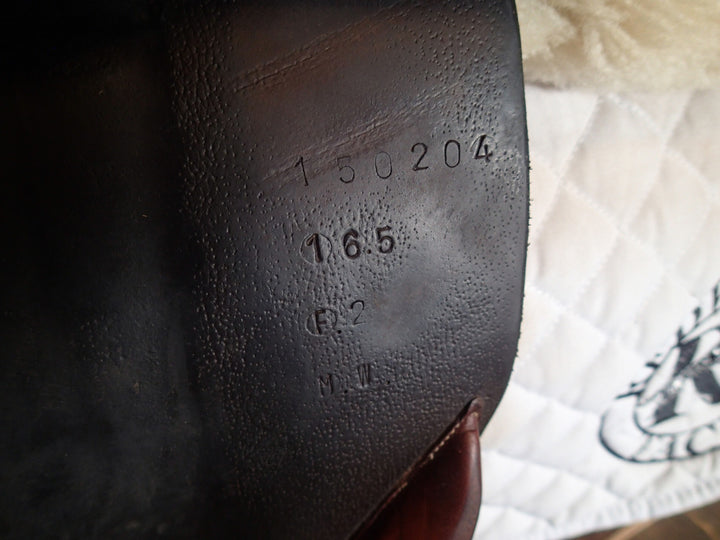 16.5" Beval Artisan Saddle - 2015 - 4.5" dot to dot (981)