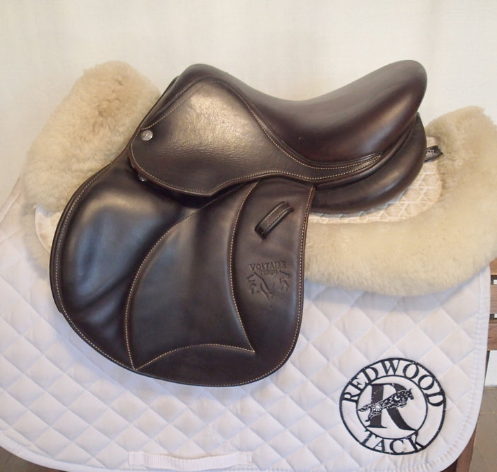 13.5" Voltaire Welli Saddle - Full Buffalo - 2016 - 000 Flaps - 4.75" dot to dot - FIN Panels