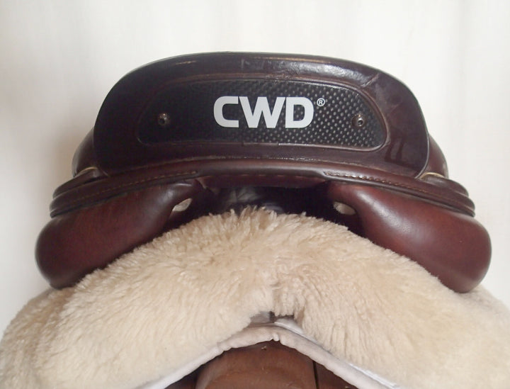 17.5" CWD Mademoiselle 2Gs Saddle - Full Buffalo - 2017 - 2L Flaps - SE32 - 4.5" dot to dot - Pro Panels (986)