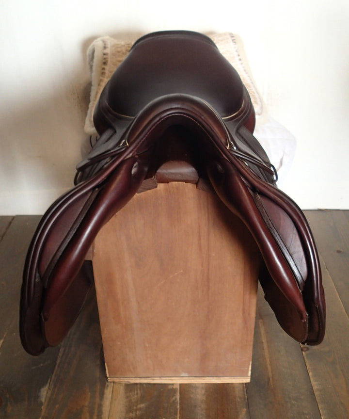 17.5" CWD Mademoiselle 2Gs Saddle - Full Buffalo - 2017 - 2L Flaps - SE32 - 4.5" dot to dot - Pro Panels (986)