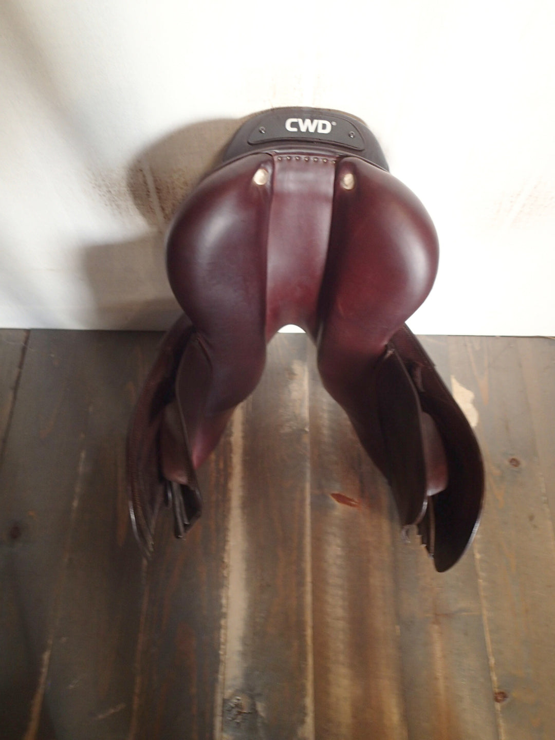 17.5" CWD Mademoiselle 2Gs Saddle - Full Buffalo - 2017 - 2L Flaps - SE32 - 4.5" dot to dot - Pro Panels (986)