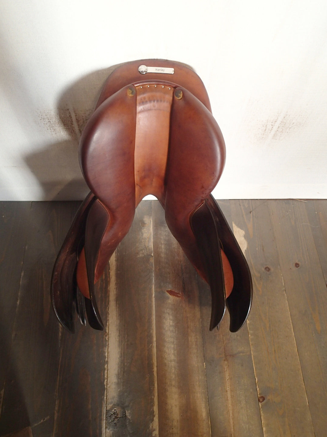 18" Butet Premium Saddle - Full Calfskin - 2015 - C Seat - 2.25 Flaps - 4.75" dot to dot (989)