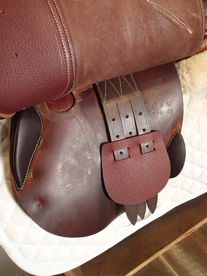 17" Luc Childeric Model M Saddle - 2008 - 4.5" dot to dot (998)