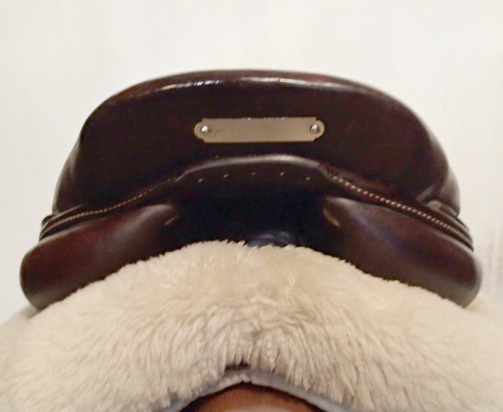 17" Antares Evolution Saddle - Full Buffalo - 2023 - 3DB Flaps - 4.75" dot to dot (999)