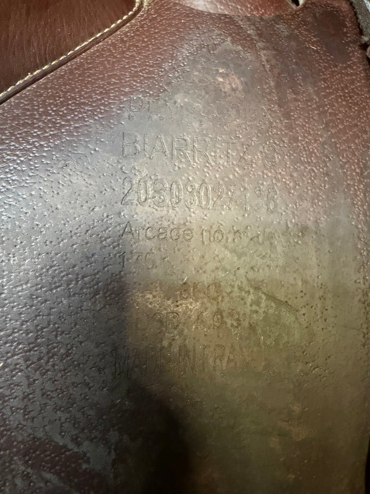 17.5" Devooucoux Biarritz S Saddle - 2020 - 3A Flaps - 5" dot to dot (108)