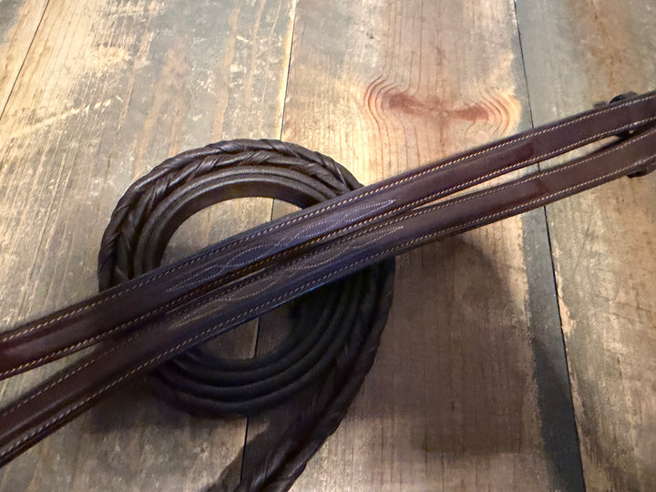 Antares Fancy Stitched Laced Reins