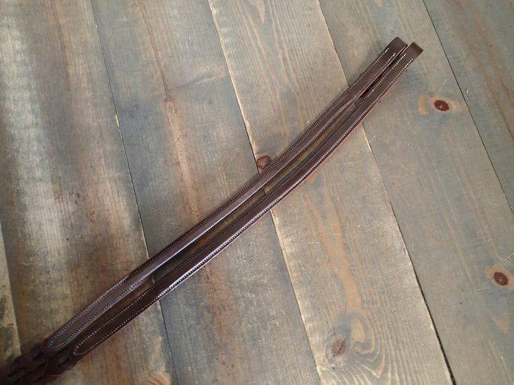 Devoucoux Raised Laced Reins - NEW - 114"