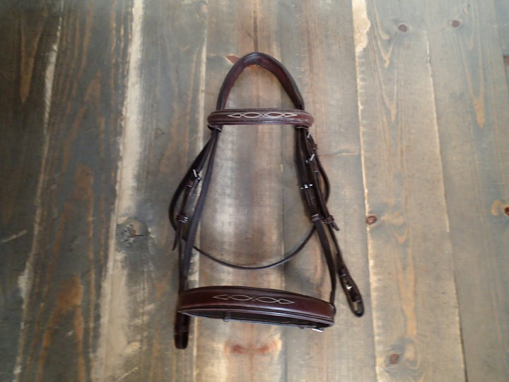 CWD Wide Noseband Monocrown Bridle - Size 3