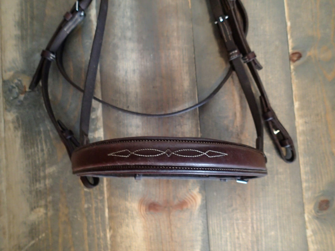 CWD Wide Noseband Monocrown Bridle - Size 3