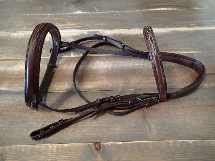 CWD Wide Noseband Monocrown Bridle - Size 3