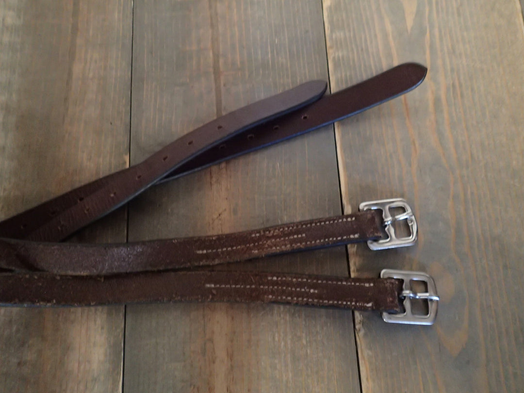 Kids Stirrup Leathers - 38"