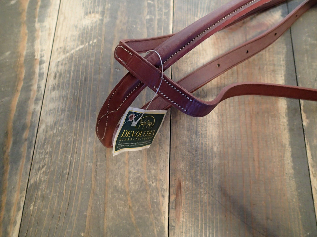 Devoucoux Fancy Stitched Standing Martingale - NEW - Size M