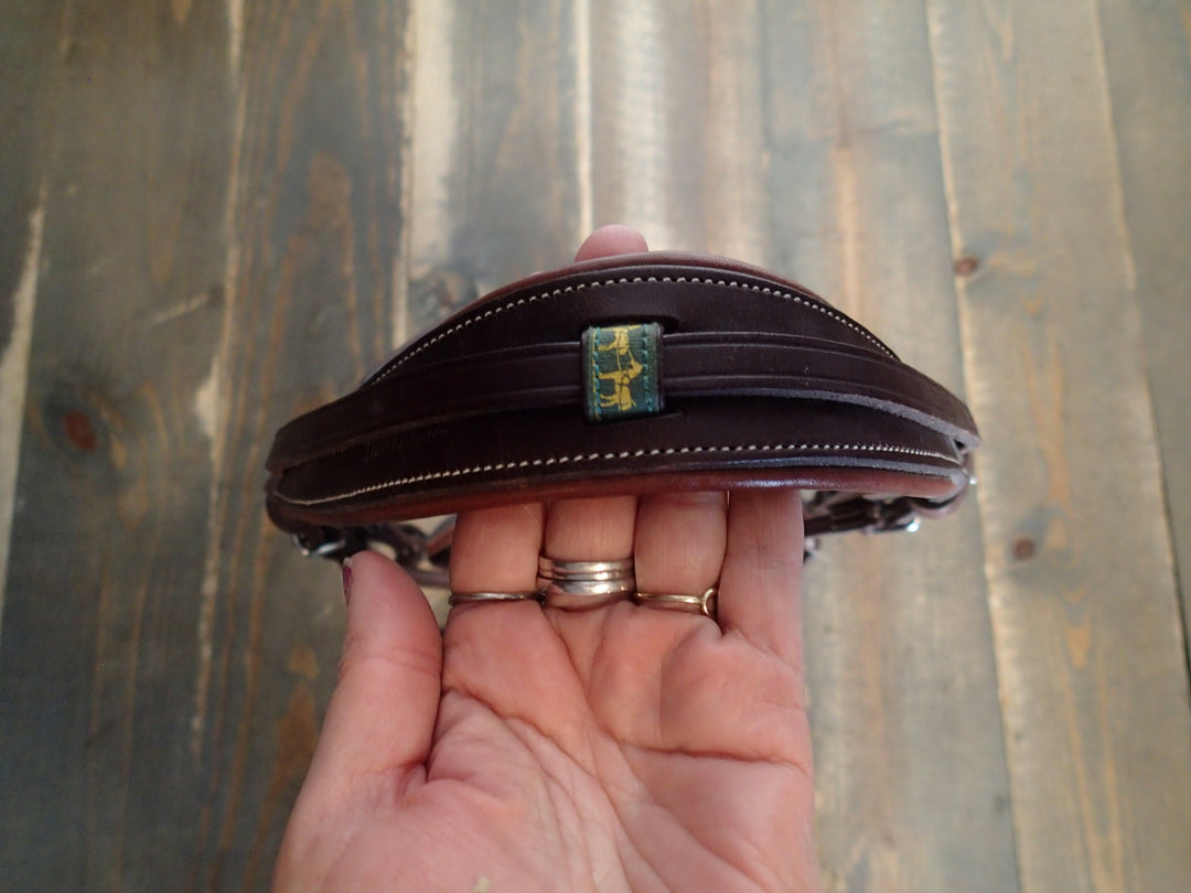 Devoucoux Fancy Stitched Hunter Bridle - NEW - S