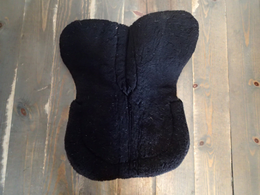 Total Saddle Fit Six Point Saddle Pad - Sheepskin Half Pad with Wither Freedom