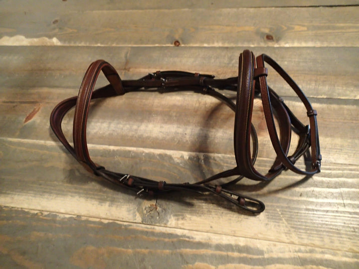 Butet Raised Bridle - Horse / Full Size