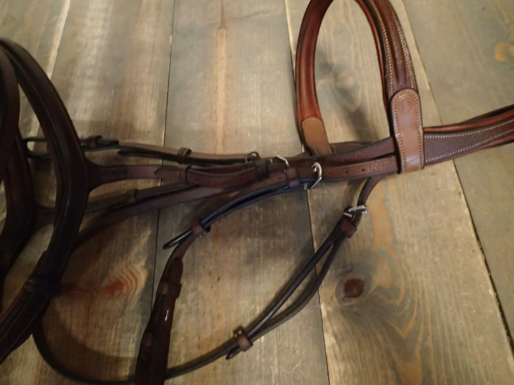 Butet Raised Bridle - Horse / Full Size