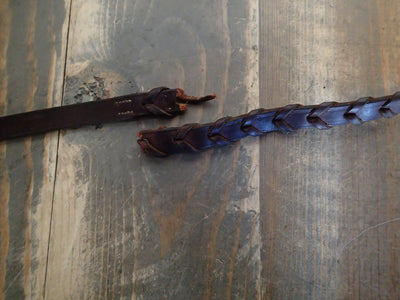Edgewood Fancy Stitched Laced Reins - need repair