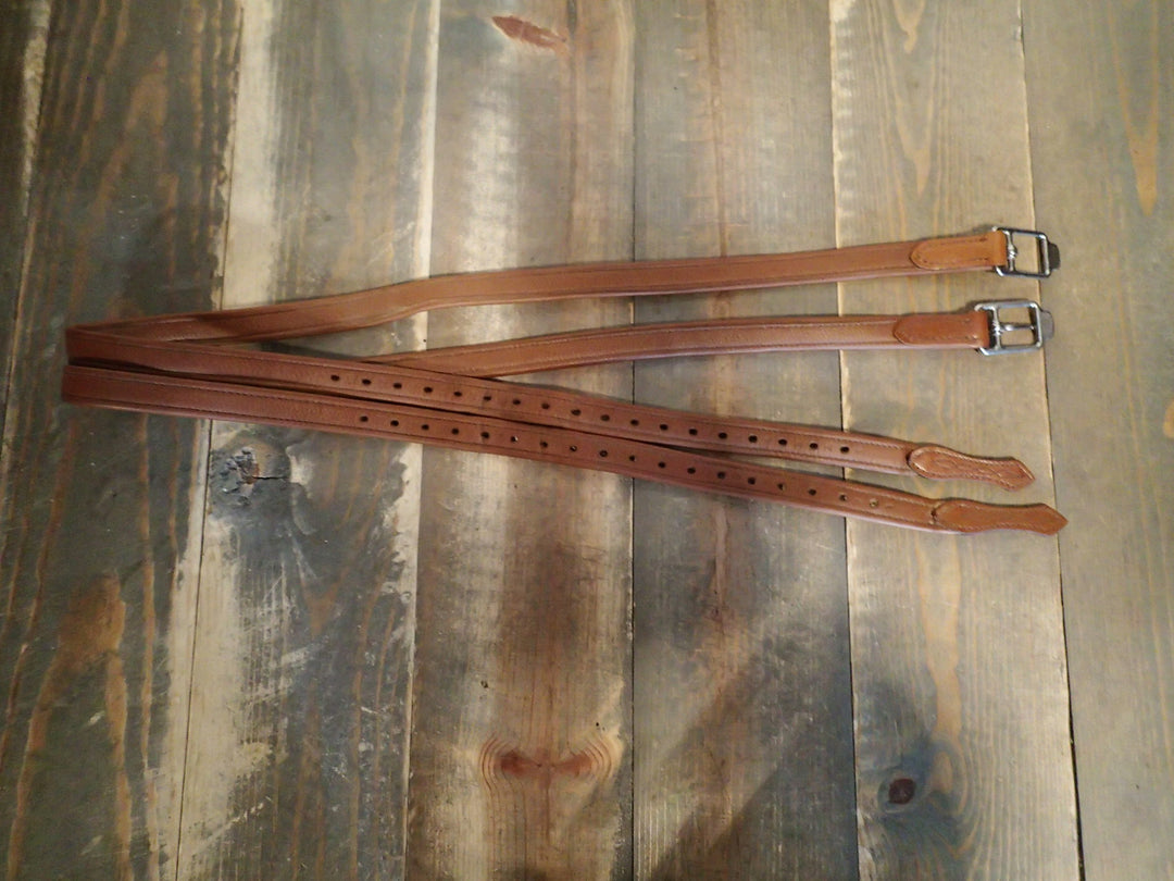 Stubben Fancy Stitched Stirrup Leathers - 52"