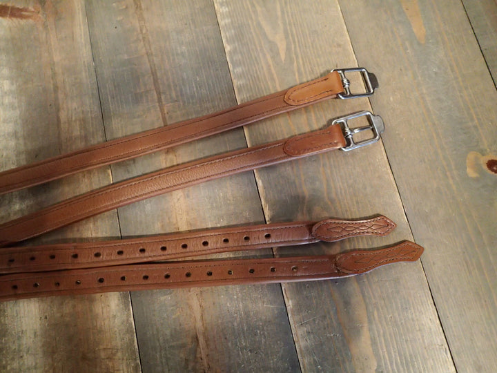 Stubben Fancy Stitched Stirrup Leathers - 52"