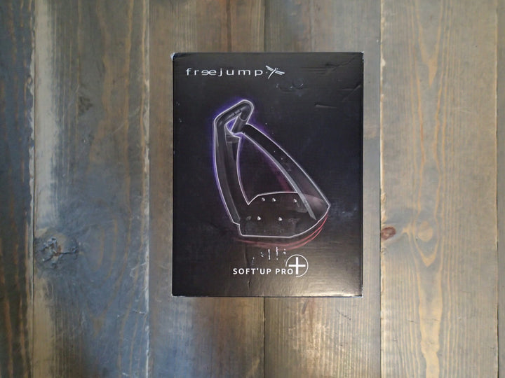 Freejump Soft'Up Pro Stirrup Irons - NEW - Black / Red