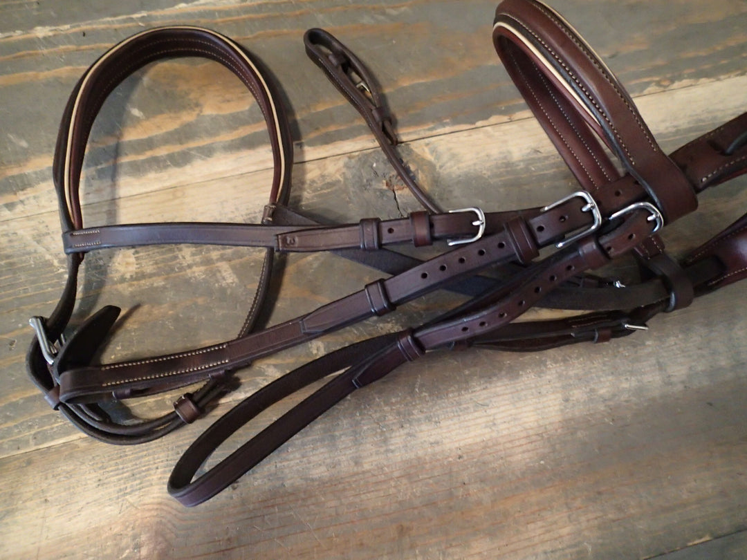 CWD Fancy Stitched Anatomic Monocrown Bridle - Size 3