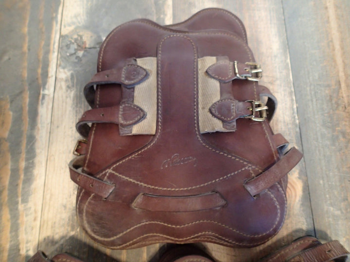 Pessoa Leather Equitation Boots Front and Rear Set - Size 2