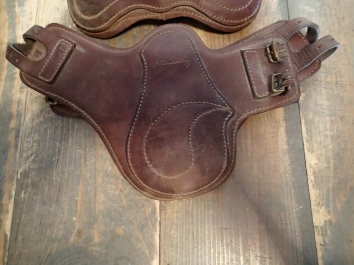 Pessoa Leather Equitation Boots Front and Rear Set - Size 2