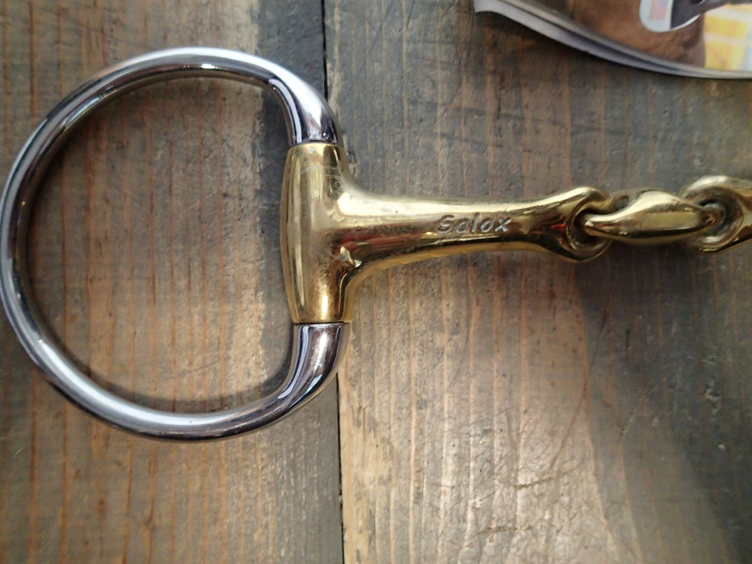 Neue Schule Trans Angled Lozenge Eggbutt Bit - 5"