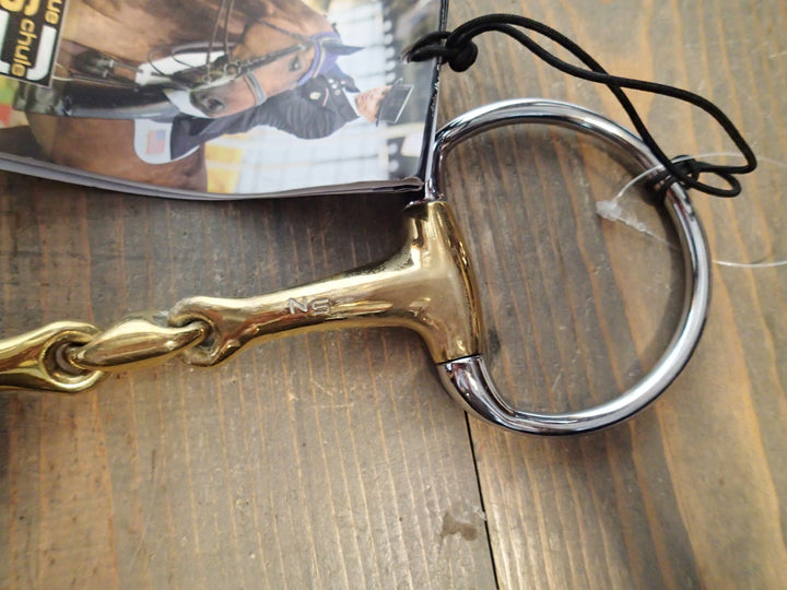 Neue Schule Trans Angled Lozenge Eggbutt Bit - 5"