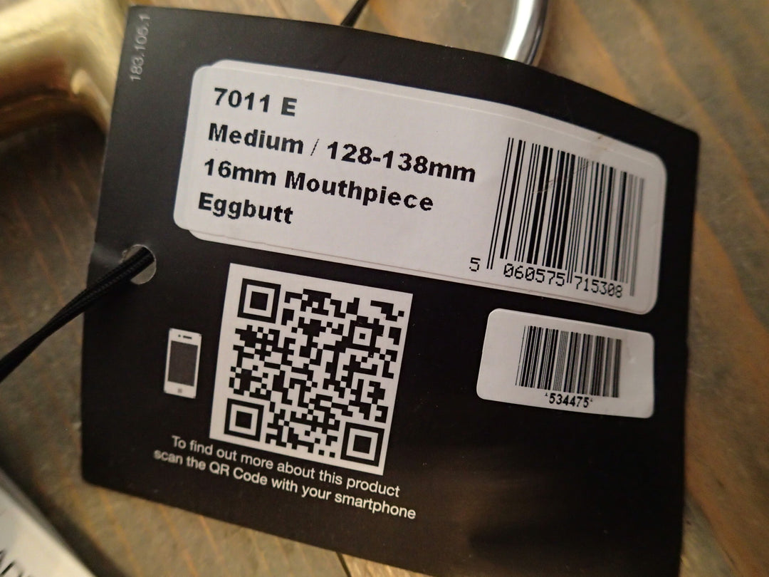 Neue Schule Turtle Top Eggbutt Bit - 5.25"