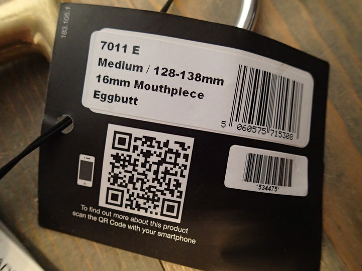 Neue Schule Turtle Top Eggbutt Bit - 5.25"