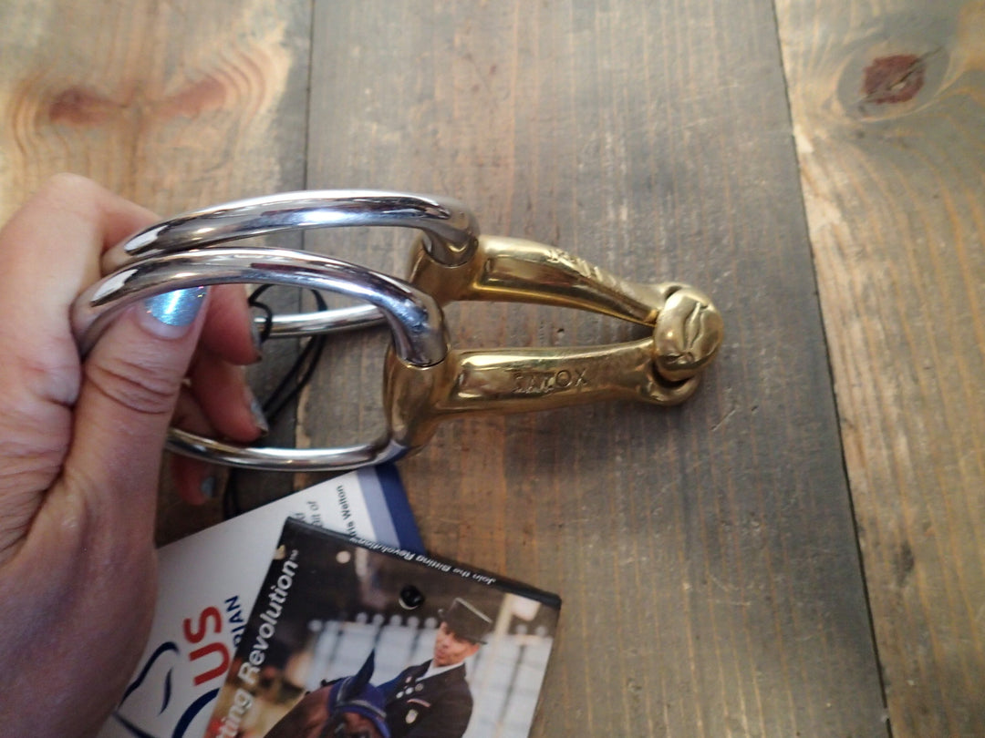 Neue Schule Turtle Top Eggbutt Bit - 5.25"
