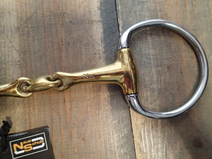 Neue Schule Trans Angled Lozenge Eggbutt Bit - 5"