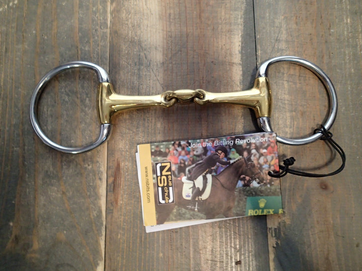 Neue Schule Trans Angled Lozenge Eggbutt Bit - 5"