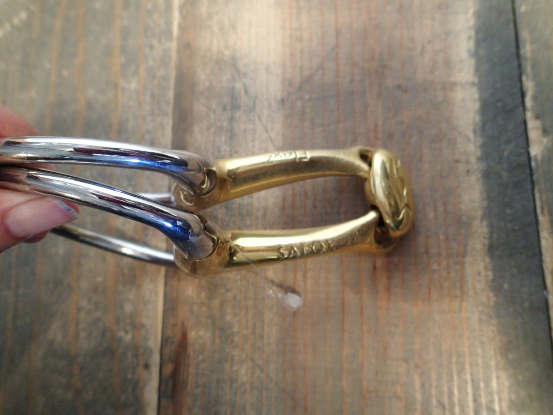 Neue Schule Turtle Top Eggbutt Bit - 5.25"