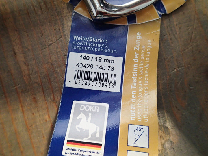 Herm Sprenger Eggbutt Bit - 5.5"