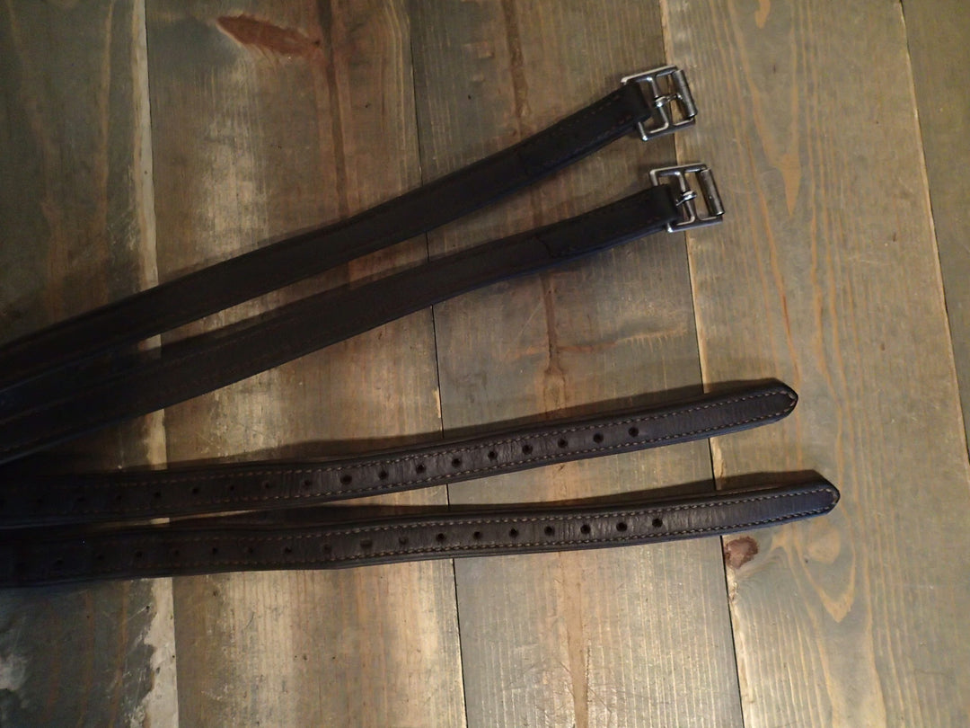 Nunn Finer Calfskin Lined Stirrup Leathers - 52"