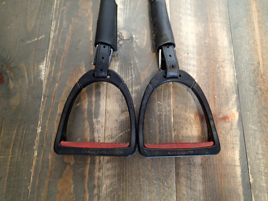 Compositi Stirrup Irons and Comfort Leathers